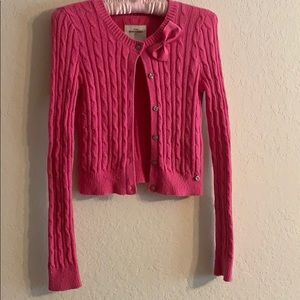 Comfy, pink sweater from Abercrombie kids